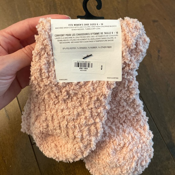 NWT Express Cozy Boot Socks - Dusty Pink - Picture 3 of 5